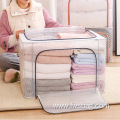 Custom nylon storage box foldable storage box for clothes with lid waterproof folding clothing quilt storage box